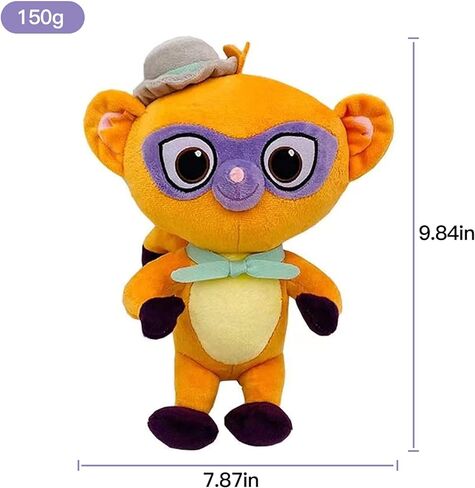 Vivos Monkey Plush Toy,Vivo & Gabi Stuffed Animal Toy,New Cartoon Christmas vivo Plush,Gift for Vivo Fans in Saudi Arabia