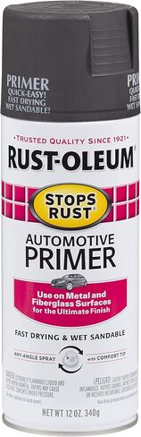Rust-Oleum 2067830-6PK بطانة رذاذ توقف الصدأ للسيارات، 12 أونصة، أحمر مسطح، (عبوة من 6 قطع) in Kuwait