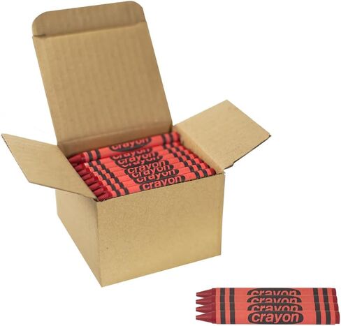 مجموعة 80 قلم تلوين من Lucky Art - عبوة ألوان شمعية أحادية اللون (أبيض) - حجم عادي 5/16 بوصة × 3-1/2 بوصة in Kuwait