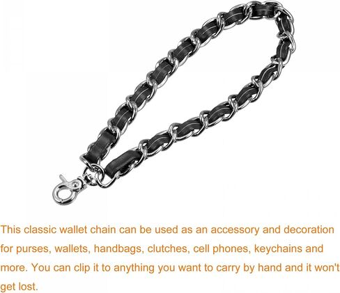 uxcell Leather Wristlet Strap, Hand Wrist Lanyard Leather Replacement Wrist Strap for Clutch Wallet Keychain Bag DIY in Kuwait