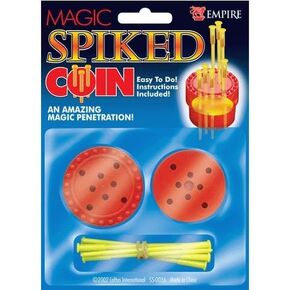 Loftus International Empire Magic Spiked Coin Trick - an Amazing Magic Penetration! by Loftus Novelty Item in Saudi Arabia