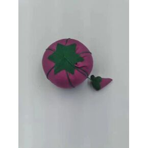 1" Tomato Pin Cushion Pincushion with Strawberry Emery (2.3cm) (Dark Blue) in Saudi Arabia