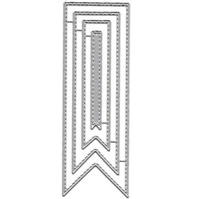 Tag Frame Metal Die Cuts Bookmark Cutting Dies Cut Stencils for DIY Scrapbooking Photo Decorative Embossing Paper Dies for Scrapbooking Card Making Supplies in Saudi Arabia