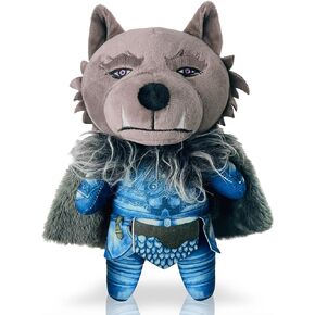 دمية ذئب بليد من ليوكون، دمية ذئب ميرش محشوة من القطيفة، هدية لرجل الذئب 9 انش لعمر 15 سنة فما فوق in Kuwait