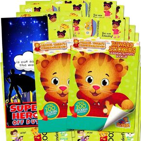 Daniel Tiger Stickers ~ Over 200 Reward Stickers with Bonus Door Hanger (Set of 2 Sticker Pads) in Kuwait