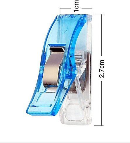 Pack of 120 Quilting Clips for Sewing Binding Quilting Crafting (Assorted Color) in Kuwait