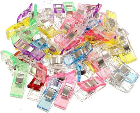 Pack of 120 Quilting Clips for Sewing Binding Quilting Crafting (Assorted Color) in Kuwait