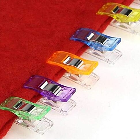 Pack of 120 Quilting Clips for Sewing Binding Quilting Crafting (Assorted Color) in Kuwait