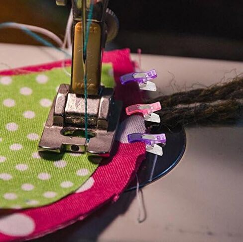 Pack of 120 Quilting Clips for Sewing Binding Quilting Crafting (Assorted Color) in Kuwait