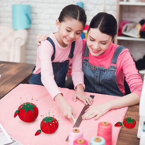 6 قطع وسادة دبوس الطماطم الخياطة إبرة دبوس وسادة دبوس إبرة حامل مع رغوة لأداة يدوية DIY، 1.56 بوصة، 2.16 بوصة، 2.55 بوصة in Saudi Arabia