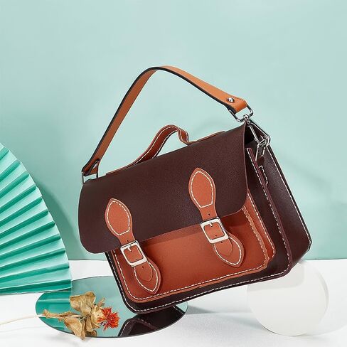 استبدال أحزمة المحفظة الجلدية من WADORN مقاس 16.2 بوصة، عرض حزام حقائب اليد 2.54 سم، حقيبة دلو بمقبض علوي، حزام بمقبض قصير مع مشبك دوار لإكسسوارات صناعة حقائب المحفظة، الجمل in Saudi Arabia