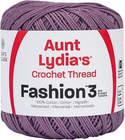 Red Heart Fashion Crochet, Cotton Size 3, Natural (182-226) in Saudi Arabia