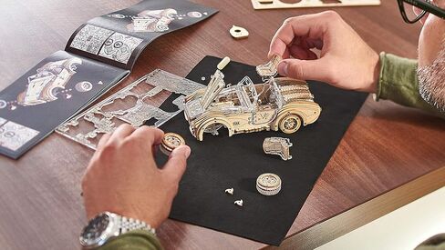 Speedster-V2 Veter نماذج خشبية ثلاثية الأبعاد لغز للبالغين لتقوم بها بنفسك البلاستيك الجذعية اللعب هواية هدية النمذجة عدة الألغاز الميكانيكية in Kuwait