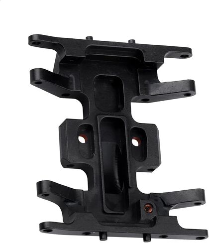 Aluminum Gearbox Mount Transmission Skid Plate for Axial SCX24 AXI90081 Upgrades Parts 1/24 RC Crawler Car in Kuwait