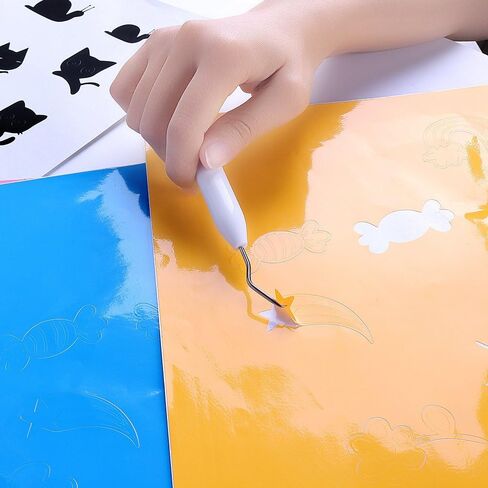 طقم أدوات لف من الفينيل الحرفية 6 قطع من أدوات فينيل حرفية دقيقة من الفولاذ المقاوم للصدأ مجموعة ملاقط وأعشاب من زيلارمان in Kuwait