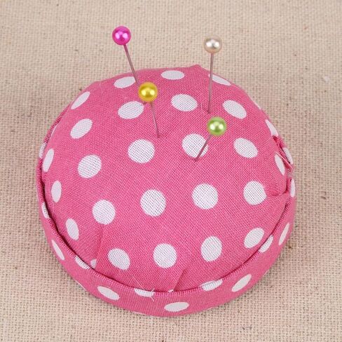500Pcs Pearl Needles Quilting Pins Packed in Fabric Covered Pin Cushion Bottle Wedding Decorating Tool Sewing Crafts in Saudi Arabia