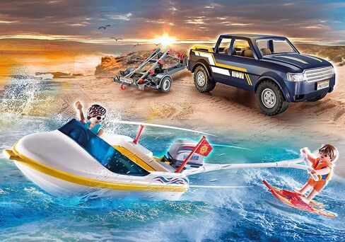 Playmobil Pick-Up with Speedboat in Saudi Arabia