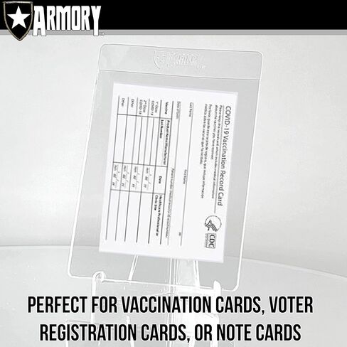 حامل بطاقات شبه صلب من ARMORY ، كم بطاقة شبه صلبة ، منخفض التكلفة لتقديم بطاقة التداول للتصنيف | in Kuwait