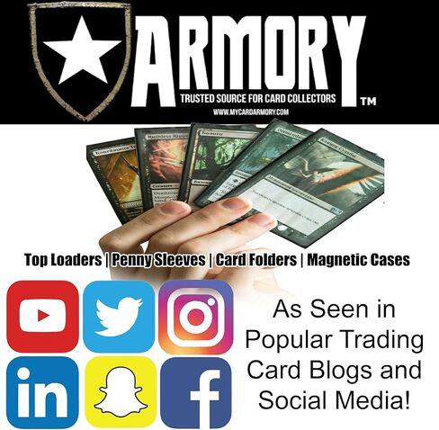 حامل بطاقات شبه صلب من ARMORY ، كم بطاقة شبه صلبة ، منخفض التكلفة لتقديم بطاقة التداول للتصنيف | in Kuwait