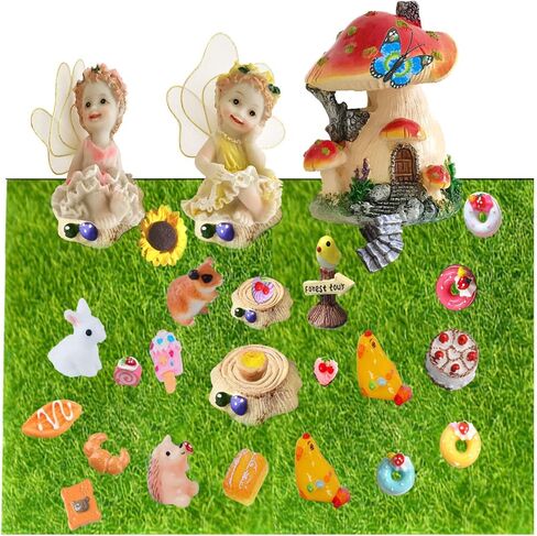 20 pcs Mix Lot 3D Slime Charm Slices Dessert Cake Ice Cream Bread Donut Cookie Candy Resin Flatback Bead Button for DIY Scrapbooking Embellishment, Phonecase Hair Clip Jewelry Craft Accessory (20) in Kuwait