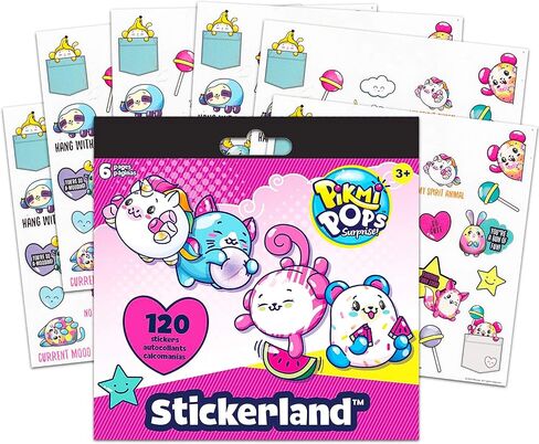 مجموعة كتب ملصقات وجه للبنات والأطفال الصغار - 3 كتب ملصقات فاخرة للوجه تتميز بتصاميم الأميرة والحيوانات الأليفة من ديفا فاشون، أكثر من 90 وجه و750 ملصق (مجموعة أنشطة ملصق الوجه) in Kuwait