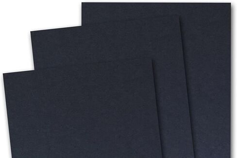 Blank Basic 5x7 inch A7 Card Stock (50 Pack, Black) in Kuwait