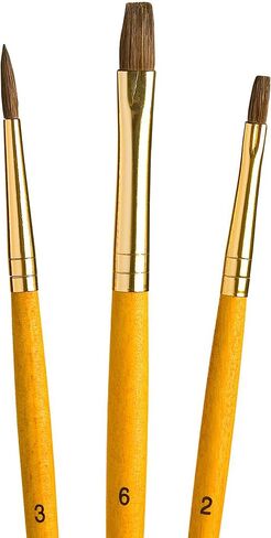 RealValue Natural Camel Brushes (3/pkg) in Saudi Arabia