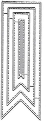 Tag Frame Metal Die Cuts Bookmark Cutting Dies Cut Stencils for DIY Scrapbooking Photo Decorative Embossing Paper Dies for Scrapbooking Card Making Supplies in Saudi Arabia