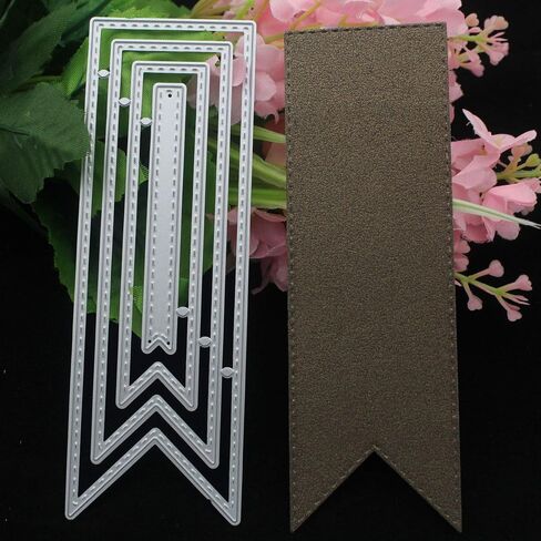 Tag Frame Metal Die Cuts Bookmark Cutting Dies Cut Stencils for DIY Scrapbooking Photo Decorative Embossing Paper Dies for Scrapbooking Card Making Supplies in Saudi Arabia