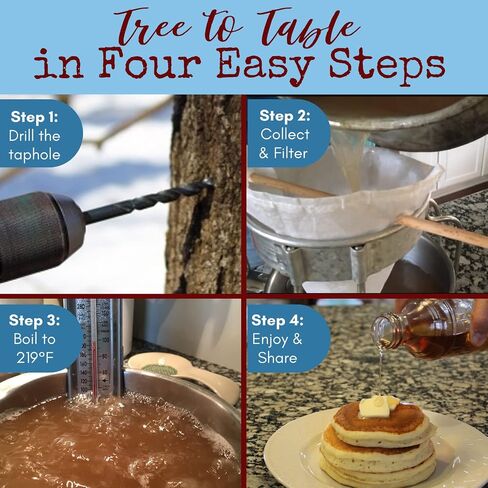 Kids Maple Tree Tapping Kit - Taps & Tubes Kit - Fun and Educational Maple Sugaring Kit in Saudi Arabia