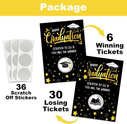 36 Pcs Turkey Scratch Off Card Games for Thanksgiving Party Family Activity - Thankful Raffle Tickets in Kuwait