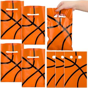 150 Pcs Baseball Gift Bags Baseball Treat Bags with Handle Baseball Party Favor Gift Bag Plastic Goodie Treat Bags Bulk for Baseball Theme Party Decoration Supplies