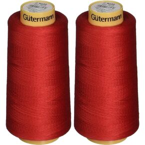 2-Pack - Gutermann Natural Cotton Thread Solids, 3281-Yard Each, Egg-White