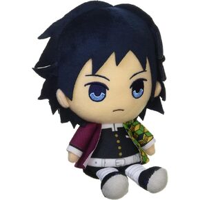 Bandai Demon Slayer Kimetsu no Yaiba Chibi Plush - Giyu Tomioka