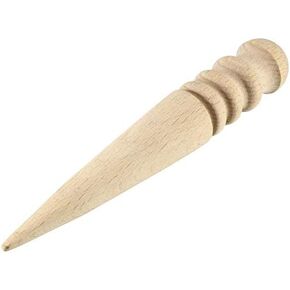 Utoolmart 1 PCS Polished Flat stick, Leather Edge Polishing Tool, Leather Craft with Smooth Wood Edges, Leather Edge Grinder Leather Processing(Flat stick)