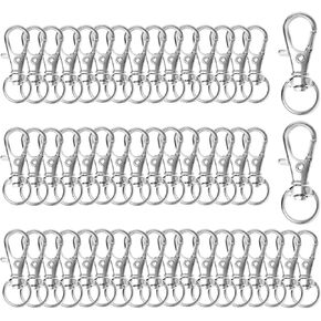 Swivel Snap Hooks Premium Metal Lobster Claw Trigger Clasps for Lanyard Keychain Rings Bag Purse Tag Jewelry Making DIY Crafts in Saudi Arabia