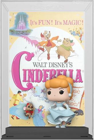 Funko Pop! Movie Poster: Disney 100 - Cinderella, Cinderella with Jaq in Saudi Arabia