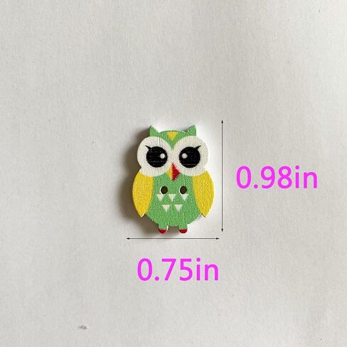 DPXWCCH 4 Pieces Owl Needle Minders, Magnetic Wooden Needle Nanny, Cross Stitch Embroidery Needlework Accessories in Kuwait