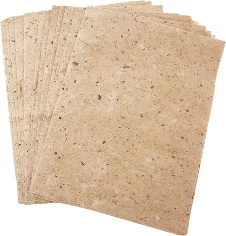 Vagocom 60 Sheets Mulberry Paper,Handmade Paper Natural Fiber Rice Paper for Calligraphy,Scrapbook,Decoupage Paper,DIY Art Crafts(7.87 x 10.63 inches / 20 x 27 cm) in Saudi Arabia
