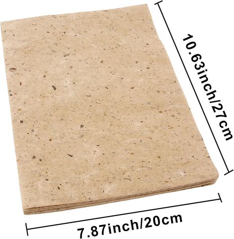 Vagocom 60 Sheets Mulberry Paper,Handmade Paper Natural Fiber Rice Paper for Calligraphy,Scrapbook,Decoupage Paper,DIY Art Crafts(7.87 x 10.63 inches / 20 x 27 cm) in Saudi Arabia