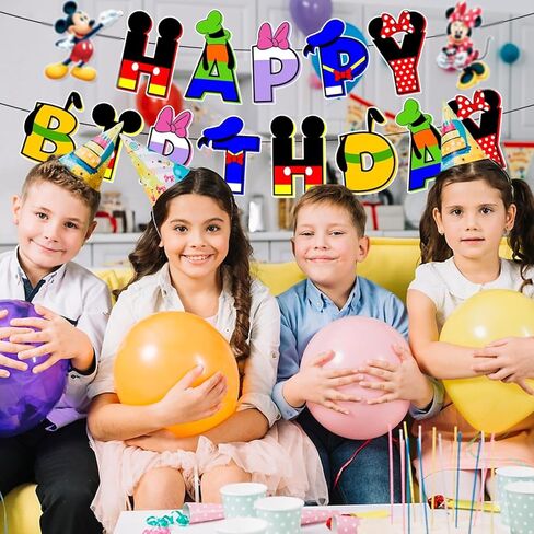 لافتة لوازم الحفلات على شكل فأر كرتوني لمستلزمات تزيين حفلات أعياد الميلاد in Kuwait