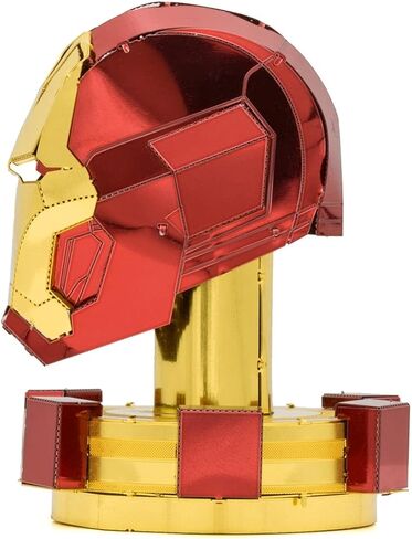 Metal Earth Fascinations Marvel Iron Man Helmet 3D Metal Model Kit Bundle with Tweezers in Saudi Arabia