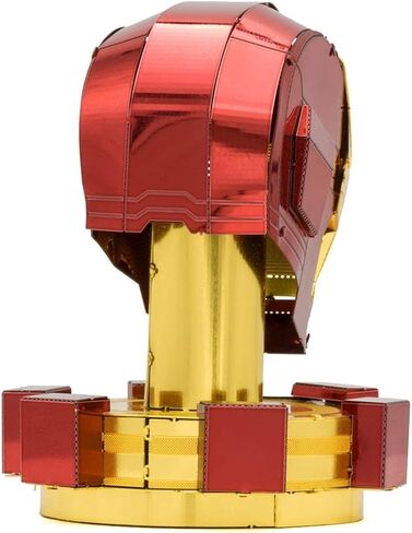 Metal Earth Fascinations Marvel Iron Man Helmet 3D Metal Model Kit Bundle with Tweezers in Saudi Arabia