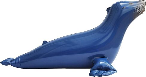 مجموعة العاب حيوانات قابلة للنفخ بطول 20 انش مكونة من 4 قطع لديكور المنزل ولوازم الحفلات للاطفال والكبار من جت كرييشنز an-SEAL4، متعددة الالوان in Kuwait