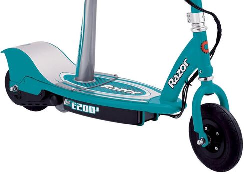 Razor E200S Electric Scooter for Kids Ages 13+ - 8" Pneumatic Tires, 200-Watt Motor, Up to 12 mph and 40 min of Ride Time, for Riders up to 154 lbs in Kuwait