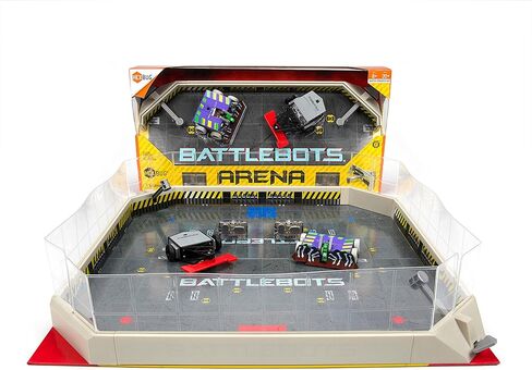 HEXBUG BattleBots Arena Witch Doctor & Tombstone، ألعاب روبوت للتحكم عن بعد للأطفال مع أكثر من 20 قطعة، ألعاب STEM للأولاد والبنات من سن 8 سنوات فما فوق، تتضمن البطاريات in Kuwait