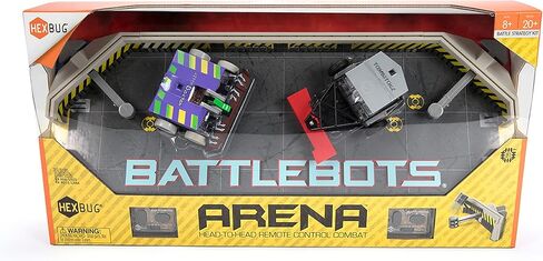 HEXBUG BattleBots Arena Witch Doctor & Tombstone، ألعاب روبوت للتحكم عن بعد للأطفال مع أكثر من 20 قطعة، ألعاب STEM للأولاد والبنات من سن 8 سنوات فما فوق، تتضمن البطاريات in Kuwait