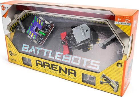 HEXBUG BattleBots Arena Witch Doctor & Tombstone، ألعاب روبوت للتحكم عن بعد للأطفال مع أكثر من 20 قطعة، ألعاب STEM للأولاد والبنات من سن 8 سنوات فما فوق، تتضمن البطاريات in Kuwait