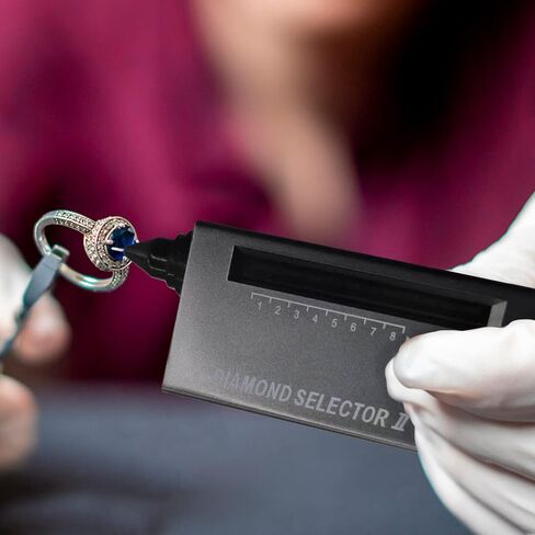 جهاز اختبار الماس عالي الدقة، اداة اختبار الماس الالكترونية المحمولة صغيرة LED قابلة للطي لتحديد الماس اليشم اليشم للمبتدئين والخبراء، مقياس التوصيل الحراري in Kuwait
