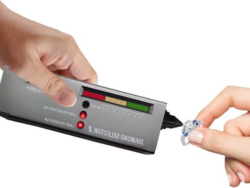 جهاز اختبار الماس عالي الدقة، اداة اختبار الماس الالكترونية المحمولة صغيرة LED قابلة للطي لتحديد الماس اليشم اليشم للمبتدئين والخبراء، مقياس التوصيل الحراري in Kuwait